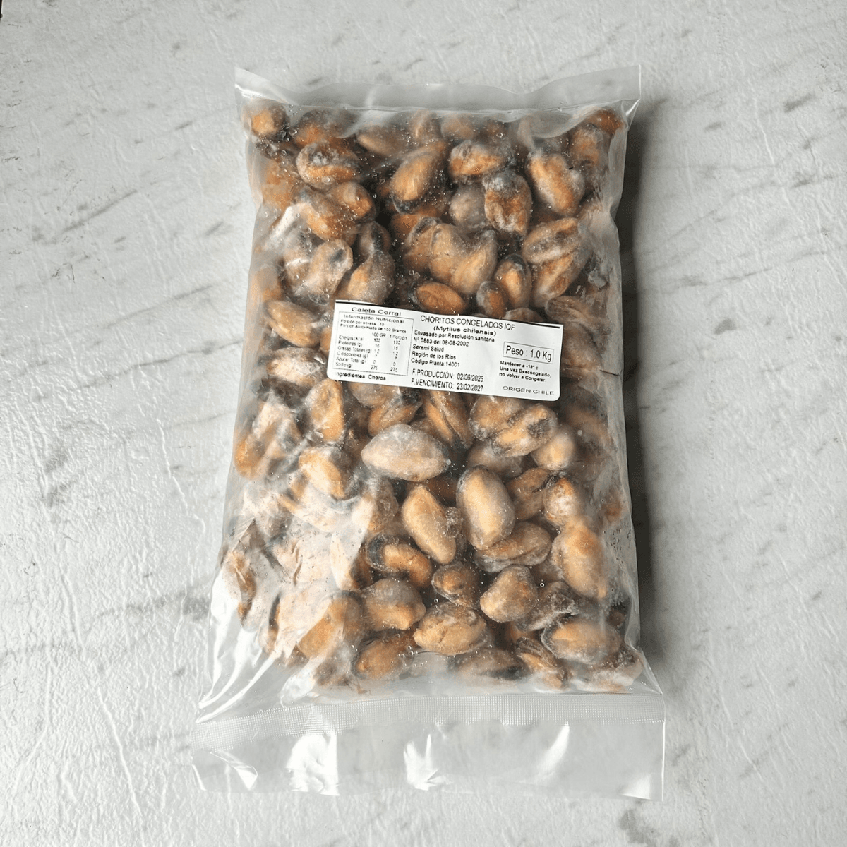 Choritos 1 kg